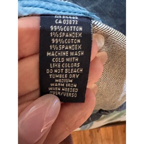 American Eagle Outfitters Women's Denim Blazer Jacket - Size Medium - Picture 7 of 7